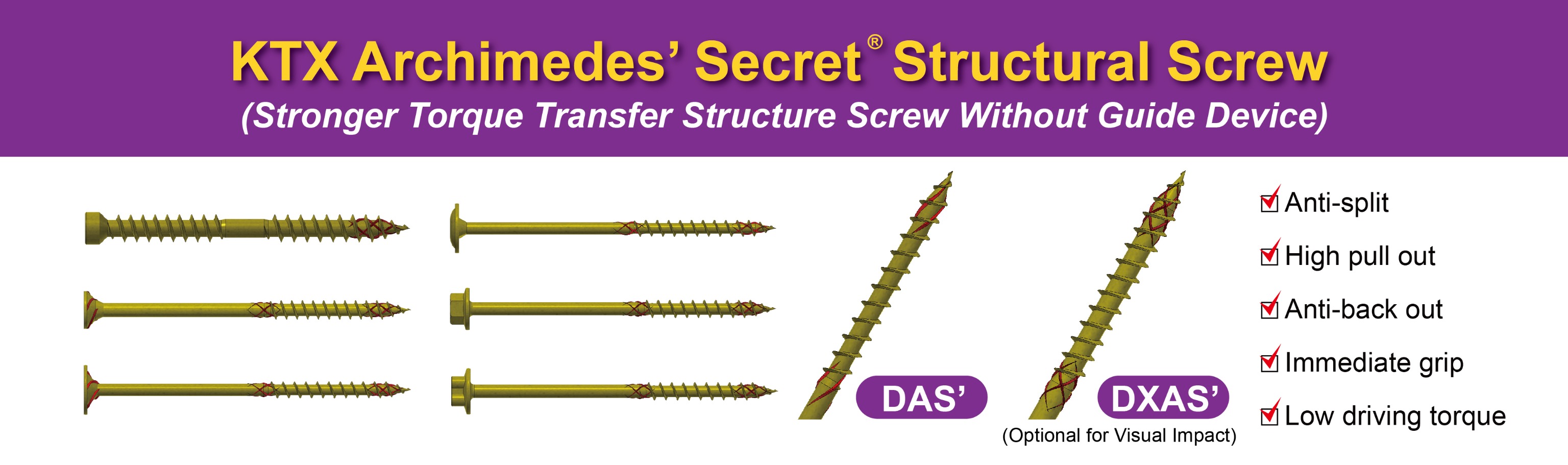 KTX Archimedes' Secret Structural Screw